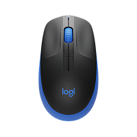 910-005907 Мышь/ Logitech Wireless Mouse M190 Blue