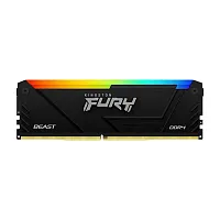 KF436C18BB2A/32 Память оперативная/ Kingston 32GB 3600MT/s DDR4 CL18 DIMM FURY Beast RGB