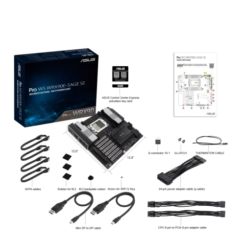 90MB1FW0-M0EAY0 Материнская плата/ ASUS PRO WS WRX90E-SAGE SE фото 7