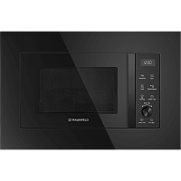 JBMO1225FSGB02 Встраиваемая микроволновая печь MAUNFELD/ Микроволновая печь встраиваемая, объем 25 л, 5 режимов, максимальная мощность 1400 Вт, гриль, таймер, цвет черное стекло