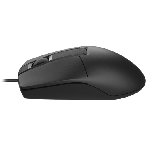 OP-335S Мышь A4Tech OP-335S черный оптическая 1200dpi silent USB 3but фото 3
