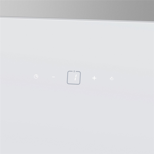 MEDWAY60GlassWhite/StripeInox Кухонная вытяжка MAUNFELD/ Кухонная вытяжка MAUNFELD Medway 60 белый/вставка сатин фото 6