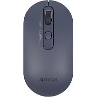 FG20ASHBLUE Мышь A4Tech Fstyler FG20 пепельный/синий оптическая 2000dpi беспров. USB для ноутбука 4but (FG20 ASH BLUE)