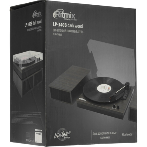 4610121100532 Проигрыватель для винила/ Виниловый проигрыватель RITMIX LP-340B Тёмное дерево фото 8 4610121100532 Проигрыватель для винила/ Виниловый проигрыватель RITMIX LP-340B Тёмное дерево фото 8