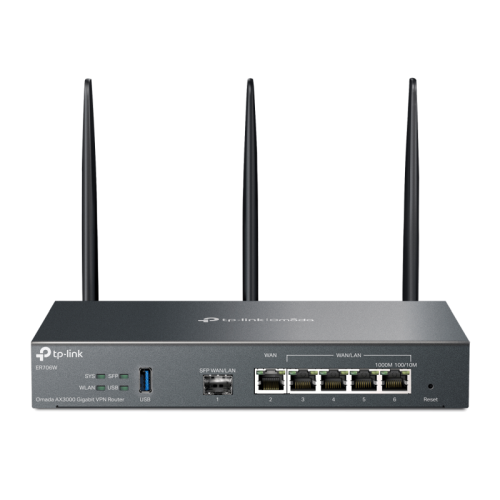 ER706W Маршрутизатор/ Omada AX3000 Gigabit VPN Router ER706W Маршрутизатор/ Omada AX3000 Gigabit VPN Router