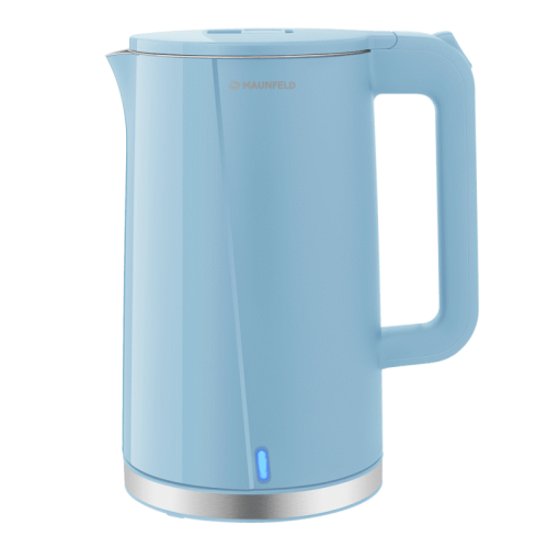 MGK-633BL Чайник MAUNFELD/ Чайник, объем 1.7 л, отключение при закипании, цвет голубой