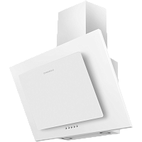 Tower60White ВЫТЯЖКА MAUNFELD TOWER 60 БЕЛЫЙ/ Наклонная, 60 см, 700 м3/ч, электронное управление, белый