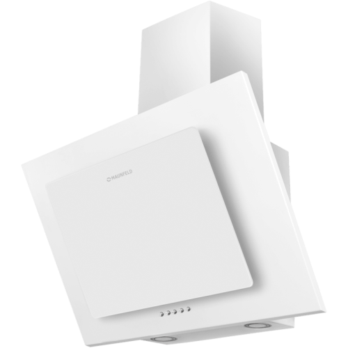 Tower60White ВЫТЯЖКА MAUNFELD TOWER 60 БЕЛЫЙ/ Наклонная, 60 см, 700 м3/ч, электронное управление, белый