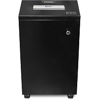 УО55-7 Уничтожитель документов ГЕЛЕОС УО55-7, DIN P-7 (7 ур-нь секр.), фрагмент 0,8х2мм, 8-9 лист (70г/м2), 55 литров