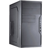 FL-733 Корпус без блока питания/ Case Foxline FL-733, mATX, 2x5.25EXT, 2x3.5EXT, 5x3.5INT, 2xUSB2.0, HDA, w/o FAN, w/o PSU, no pwr cord