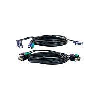 DKVM-CB3/B1A Кабель/ DKVM-CB3 KVM Cable with VGA and 2xPS/2 connectors for DKVM-4K, 3m