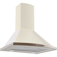153836 GOOD, Кухонная вытяжка ELIKOR Сигма 60П-650-К3Д, топленое молоко/бронза