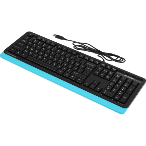 FK10BLUE Клавиатура A4Tech Fstyler FK10 черный/синий USB (FK10 BLUE) фото 8