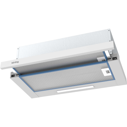 KHP6512W Встраиваемая вытяжка Korting/ 60 см, 2 режима, 550 м3/ч, белый цвет