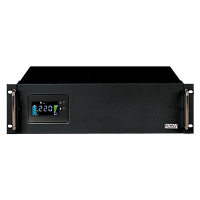 KIN-2200APLCD Источник бесперебойного питания Powercom King Pro RM KIN-2200AP LCD 1760Вт 2200ВА черный/ UPS Powercom King Pro RM KIN-2200AP LCD 1760W 2200Va black