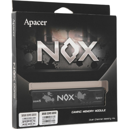 AH5U32G52C522MBAA-2 Модуль памяти APACER DIMM DDR5-5200 32GB (16GBx2) AH5U32G52C522MBAA-2 фото 3