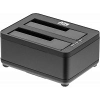 3UBT8 Док-станция для HDD AgeStar 3UBT8 SATA III USB3.0 пластик/алюминий черный 2 [3UBT8]