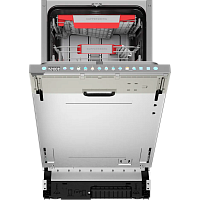 GIM4595 Встраиваемая посудомоечная машина KUPPERSBERG/ Встраиваемая посудомоечная машина KUPPERSBERG, High-Tech, 45 см, 10 комплектов, 3 корзины, 7 программ, конденсационная сушка, автоматическое открывание двери, LED подсветка, сенсорное управление, инве