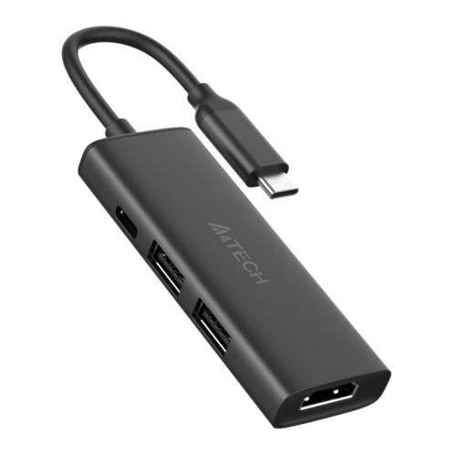 DST-40C Разветвитель USB-C A4Tech DST-40C 2порт. серый фото 2 DST-40C Разветвитель USB-C A4Tech DST-40C 2порт. серый фото 2