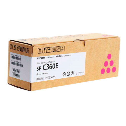 408190 Print Cartridge Magenta SP C360E (1,5K) 408190 Print Cartridge Magenta SP C360E (1,5K)