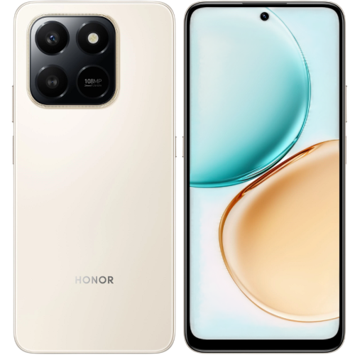 5109BXJS Смартфон HONOR X7d 6+128Gb золотой (5109BXJS)