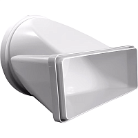 112.0459.429 Аксессуары Faber/ BEST, Аксессуары, Переходник прямоугольн./круглый RRC 220х90мм