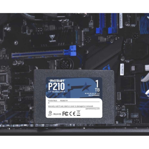 P210S1TB25 Твердотельный накопитель Patriot SATA-III 1TB P210S1TB25 P210 2.5" [P210S1TB25] фото 6