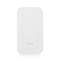 WAX300H-EU0101F Точка доступа/ Access point Zyxel NebulaFlex Pro WAX300H, WiFi 6, 802.11a/b/g/n/ac/ax (2.4 and 5 GHz), MU-MIMO, wall-mounted, 2x2 antennas, up to 575+2400 Mbps, 4xLAN GE (1x PoE out), 3G/4G protection, PoE only