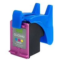 CS-CC643 -/ Картридж струйный Cactus CS-CC643 №121 многоцветный (9мл) для HP DJ D1663/D2563/D2663/D5563/F2423/F2