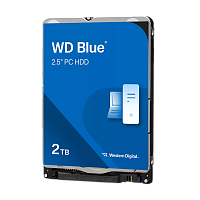 WD20SPZX-22UA7TO Жесткий диск/ HDD WD SATAIII 2Tb 2.5"" Blue 5400 128Mb 1 year warranty (replacement ST2000LM015, ST2000LM007)