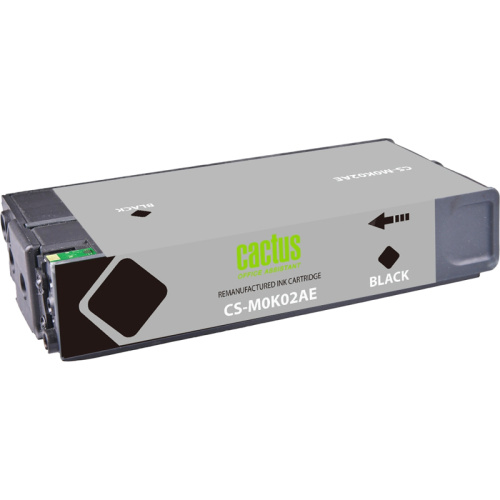CS-M0K02AE -/ Картридж струйный Cactus CS-M0K02AE 991XL черный (465мл) для HP PageWide755dn;MFP774dn/779dn;Pro750d фото 2
