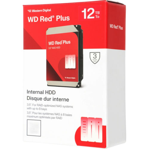 WD120EFGX Жесткий диск/ HDD WD SATA3 12Tb Red Plus 7200 512Mb 1 year warranty фото 6
