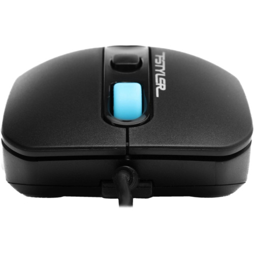 FM10BLUE Мышь A4Tech Fstyler FM10 черный/синий оптическая 1600dpi USB 4but (FM10 BLUE) фото 8 FM10BLUE Мышь A4Tech Fstyler FM10 черный/синий оптическая 1600dpi USB 4but (FM10 BLUE) фото 8