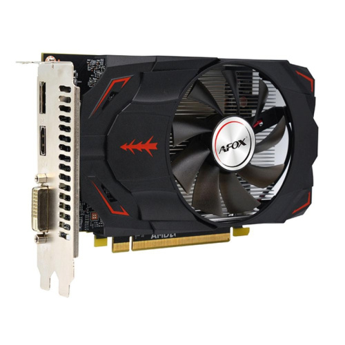 AFRX550-4096D5H3 Видеокарта Afox RX550 4GB GDDR5 128bit DVI DP HDMI 1FAN RTL фото 4 AFRX550-4096D5H3 Видеокарта Afox RX550 4GB GDDR5 128bit DVI DP HDMI 1FAN RTL фото 4