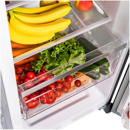 MFF177NFSB Холодильник MAUNFELD/ Холодильник с инвертором MAUNFELD MFF177NFSB, ВхШхГ 1770х912х704 мм, инверторный мотор, No Frost, сенсорное управление, объем 592 (374+218) л, LED освещение, энергоэффективность А++, цвет черный фото 8