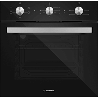 AEOC6050BM Шкаф духовой электрический MAUNFELD/ Духовой шкаф, Тип: электрический 60 см, 60 литров, 5 режимов, таймер, механическое управление, гидролизная очистка, цвет черный