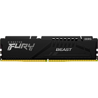 KF556C40BB-16 Память оперативная/ Kingston 16GB 5600MT/s DDR5 CL40 DIMM FURY Beast Black XMP