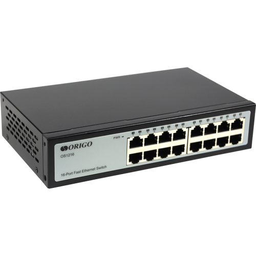 OS1216/A1A Коммутатор/ Unmanaged Switch 16x100Base-TX, metal case фото 2 OS1216/A1A Коммутатор/ Unmanaged Switch 16x100Base-TX, metal case фото 2