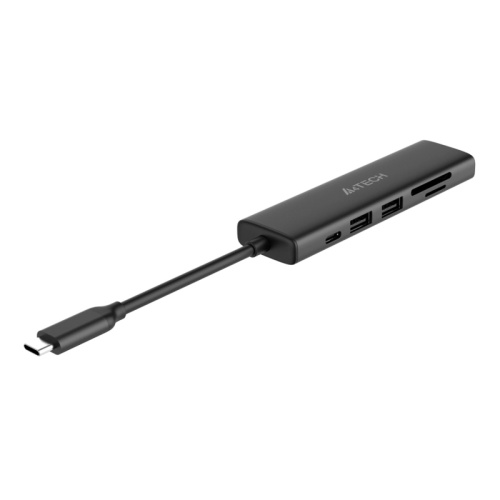 DST-60C Разветвитель USB-C A4Tech DST-60C 2порт. серый фото 4 DST-60C Разветвитель USB-C A4Tech DST-60C 2порт. серый фото 4