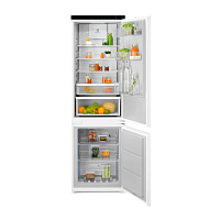 ENT6MD18S3 Встраиваемые холодильники ELECTROLUX/ Холодильник комбинированный, No Frost (морозильная камера), электронное управление, полезный объём: 248 л (186 + 62 л), перенавешиваемые двери, складная полка, лоток для яиц, 54x54.9x177.9 см