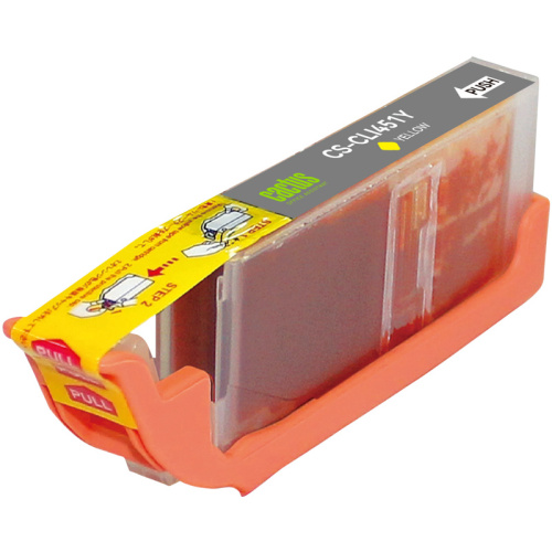 -/ Картридж струйный Cactus CS-CLI451Y желтый (10.2мл) для Canon MG6340/5440/IP7240 -/ Картридж струйный Cactus CS-CLI451Y желтый (10.2мл) для Canon MG6340/5440/IP7240