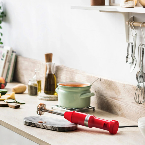 5KHBV83EER Погружной блендер KitchenAid с аксессуарами,Красный фото 6