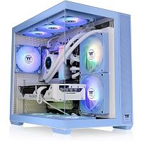 CA-1Z2-00MFWN-00 Корпус Thermaltake View 380 TG ARGB Hydrangea синий ATX 6x120mm 2x140mm 1x200mm 2xUSB3.0 audio bott PSU [CA-1Z2-00MFWN-00]