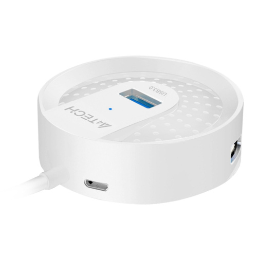 HUB-30 Разветвитель USB 3.0 A4Tech HUB-30 4порт. белый фото 2 HUB-30 Разветвитель USB 3.0 A4Tech HUB-30 4порт. белый фото 2