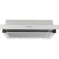 Laura60Acier Встраиваемая вытяжка MONSHER/ Встраиваемая вытяжка MONSHER, телескопическая, 60 см, High-Tech, макс. Производительность 550 м3/ч, 2 скорости, механическое управление, светодиодное освещение, уровень шума 47 дБ, цвет нержавеющая сталь