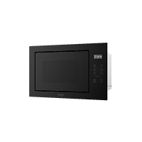 DMO25NBTEANO Встраиваемая микроволновая печь Delonghi/ Встраиваемая микроволновая печь Delonghi, объем 25 л, сенсорное управление, цифровой дисплей, таймер, гриль, 5 уровней мощности, 8 автопрограмм, цвет черное стекло