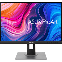 90LM05K1-B01370 Монитор LCD 24.1" PA248QV/ ASUS ProArt PA248QV, 24.1", WUXGA (1920x1200), 16:10, IPS, 300cd/m2, 75Hz, 178°/178°, D-Sub, DP, HDMI, 4xUSB 3.2 Gen 1 Type-A, Speakers, LTSP, VESA 100x100, 100% sRGB, black