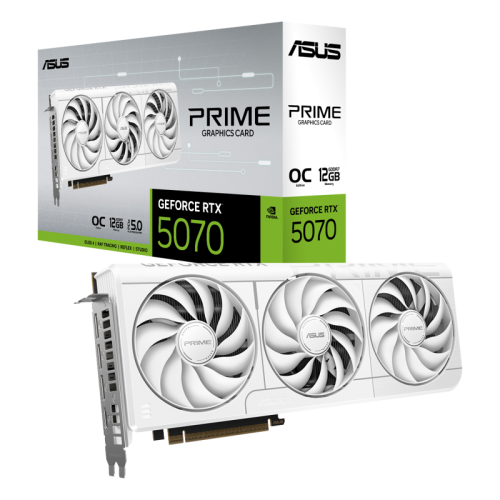 90YV0M19-M0NA00 Видеокарта/ PRIME-RTX5070-O12G-WHITE