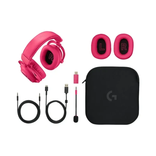 981-001275 Гарнитура/ Logitech Headset G PRO X 2 LIGHTSPEED Wireless Gaming - Pink фото 2