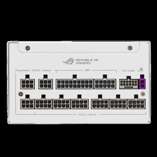 90YE00W4-B0NA00 Блок питания ПК ASUS ROG-STRIX-1000P-GAMING-WHITE фото 4